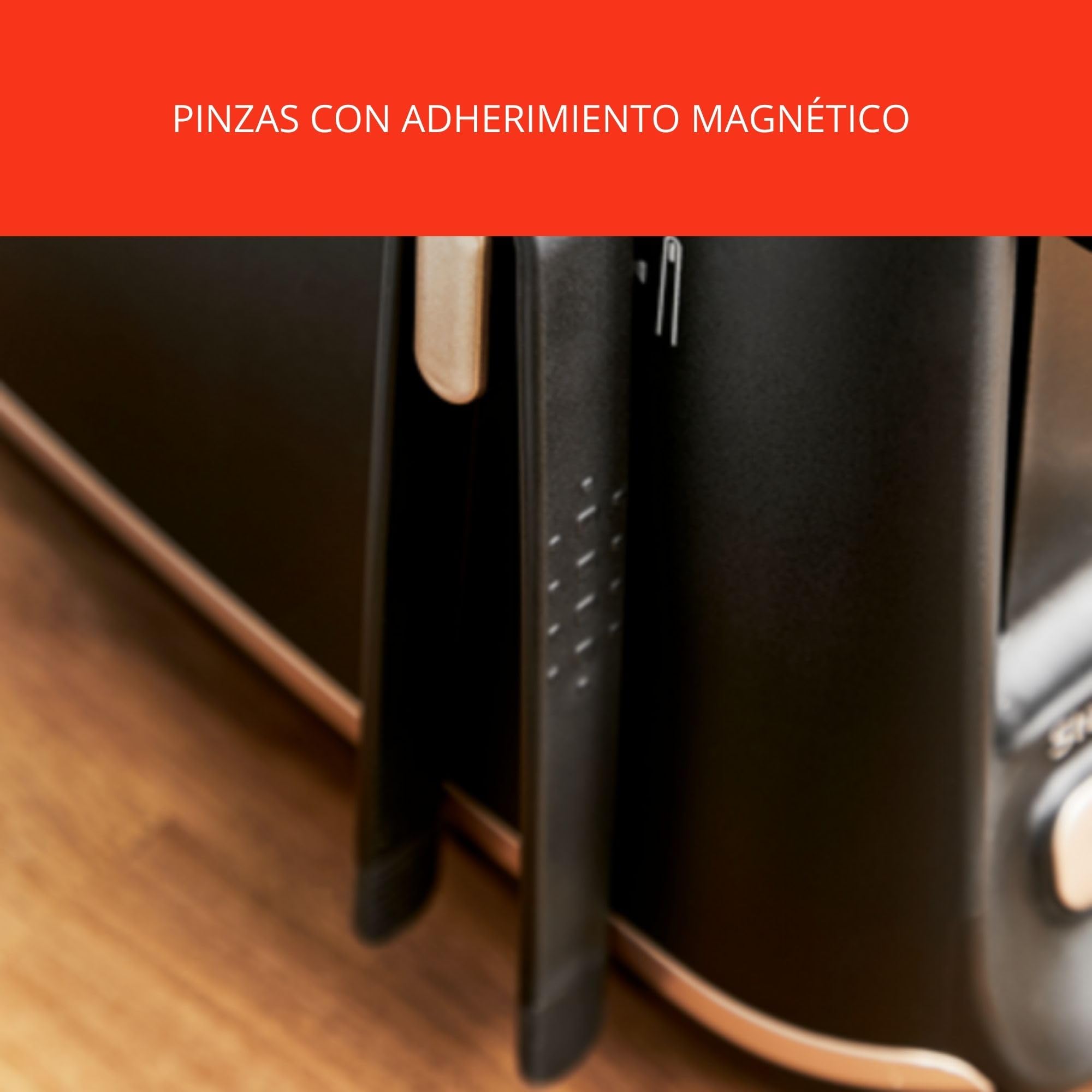Tefal Includeo TT533811 Tostadora, 2 compartimentos, pinzas magnéticas, Tostador botones grandes, 7 niveles de tostado, bandeja recogemigas extraíble, palanca de extracción