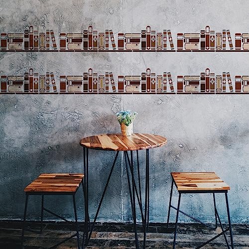 FINGERINSPIRE Stencil per libri per pittura