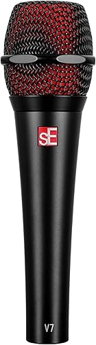 Miniatura 1 de SE Electronics V7-BLK Studio Grade - Micrófono de mano supercardioide, color negro