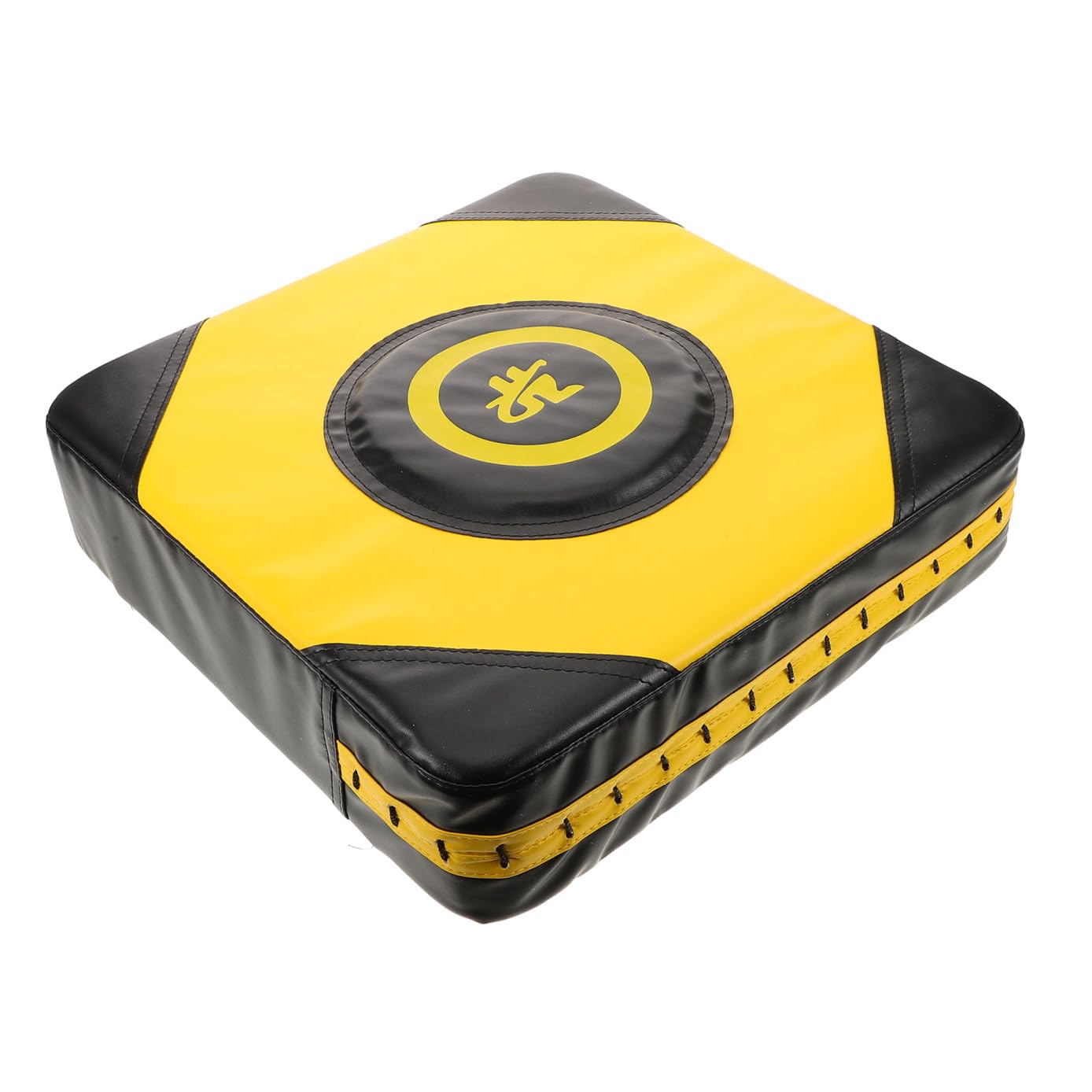 Cible de Boxe Murale Résistante PU Entraînement pour Frappe et Coup de Pied Outil de Boxe à Fixer Mur pour Sportifs Débutants et Confirmés Jaune