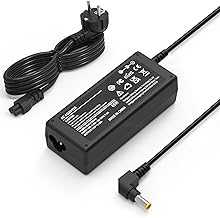 65W Laptop Charger for Toshiba Satellite C50 C655 C660 C850 L750 L850 ASUS A52F A53S K55A K53S X401 X501 X551 X552 Power Adapter Computer (0.217 x 0.098) in)