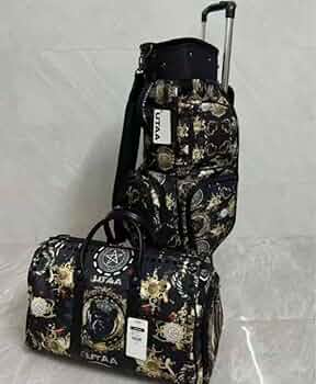 UTAA キャスター型ゴルフバッグ キャディバッグ &ボストンバッグ 2点セット 61gqz3Rw-zL._UF350,350_QL50_.jpg