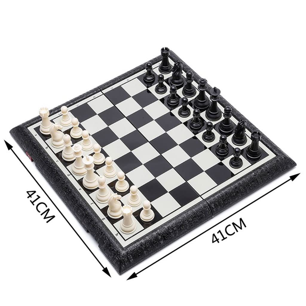 Schachspiel-Set, Schachspiel, Schachbrett-Set, magnetisches Schach, leicht zu tragen, faltbares Schachbrett, Studenten und Erwachsene, magnetisches Schach, Schach, Brettspiel, Schachspiel Schach