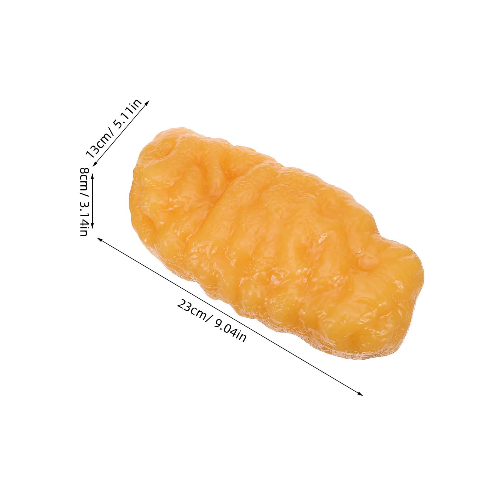 Kichvoe Modello Anatomico Realistico di Grasso Umano 1kg in Tpe Feedback Tattile per Studenti di Anatomia e Formazione Clinica in Aula