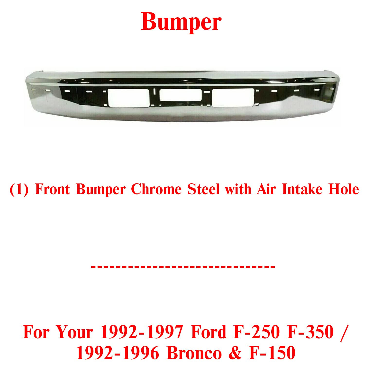US AUTO PARTS PLUS New Front - Key Features