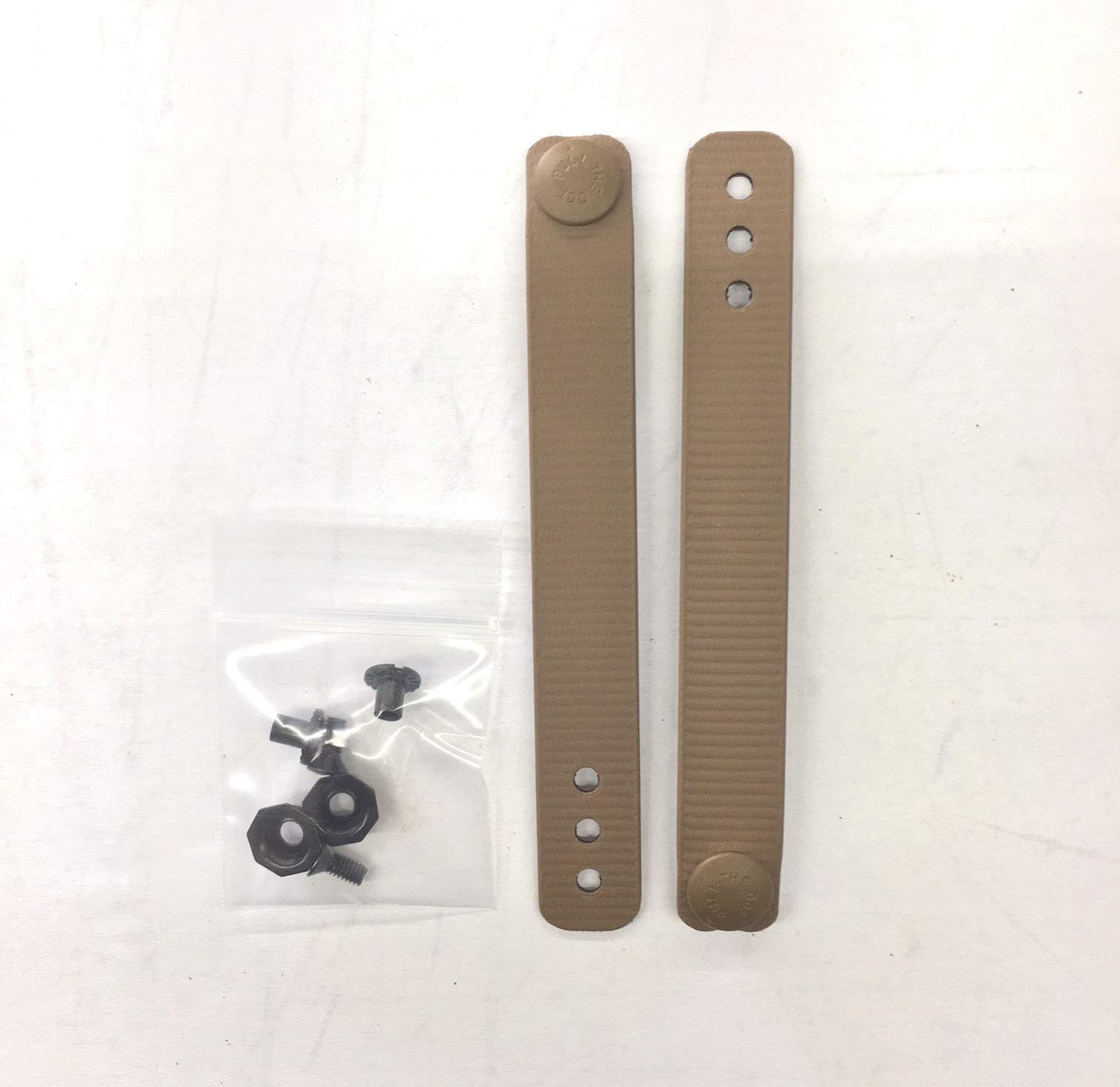 DIY Kydex Holster IWB Soft Loops - Coyote Brown, 2 Pack