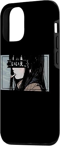 Miniatura 2 de iPhone 13 Chica triste fumar cigarrillo vanguardista gótico grunge estuche estético