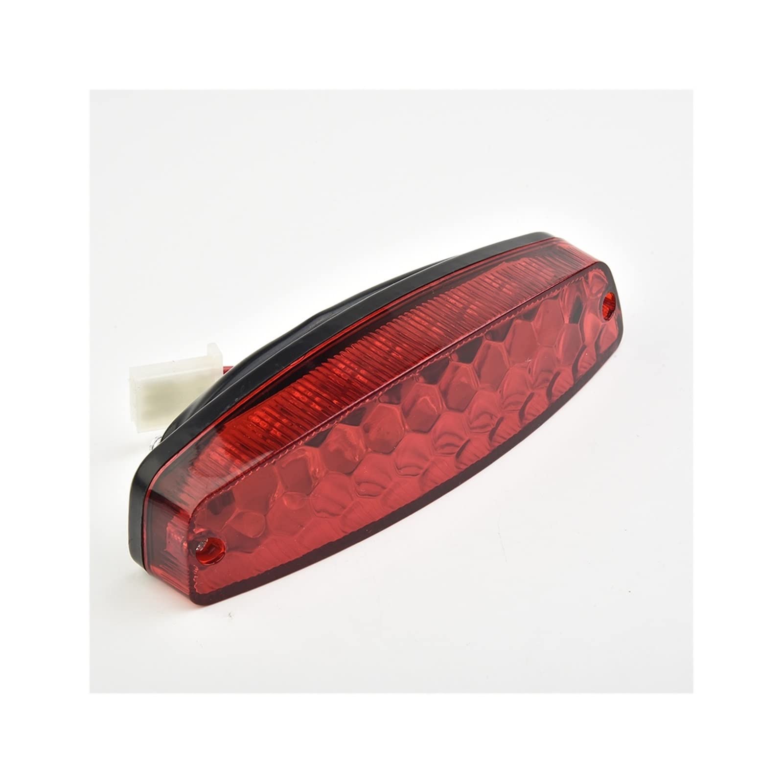 luce targa posteriore - 3 Fili 12V Luce Freno Targa Fanale Posteriore Rosso Per Motocross
