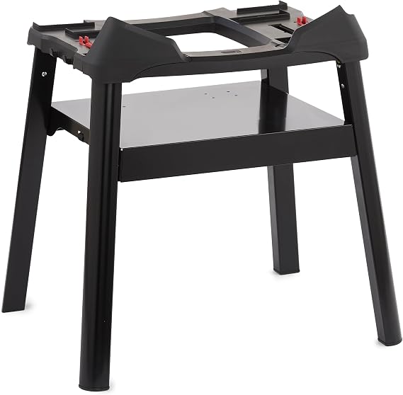 Weber Q Compact Stand Lightweight Portable Grill Stand for Weber Q Series with Builtin Storage Shelf for Tools & Outdoor Cooking Accessories