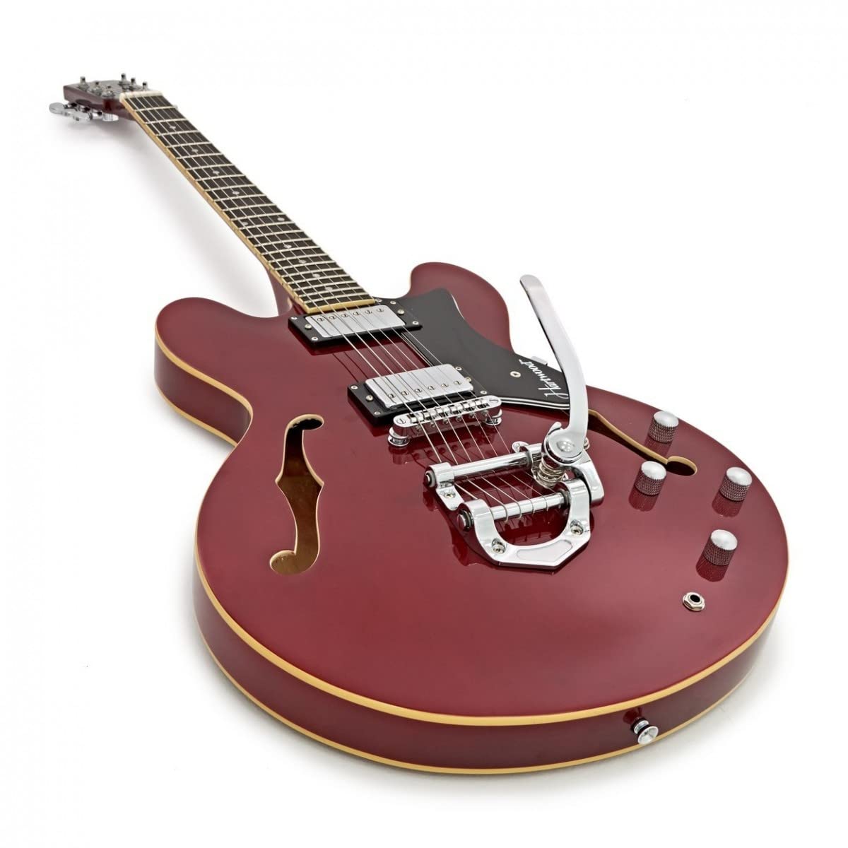 SemiAkustikgitarre Full Size Hartwood Revival Rot