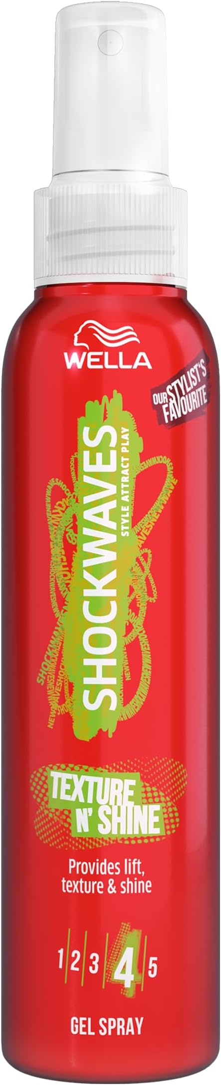 Wella Shockwaves Texture n Shine Gel Spray, 150ml