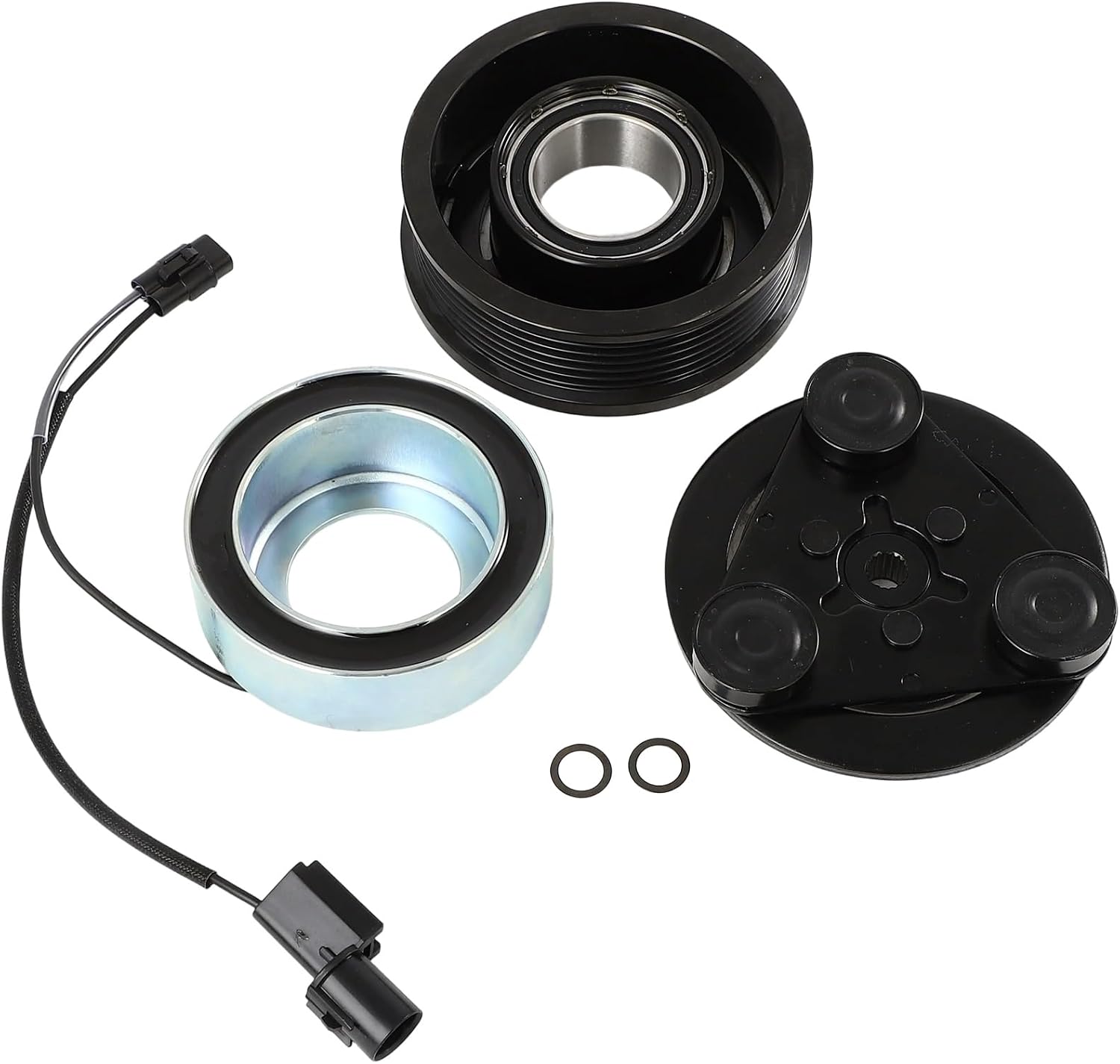 ECCPP A/C Compressor Clutch 2001-2005 for Dodge for Stratus 2.7L 3.0L 2000-2005 for Mitsubishi Eclipse 2.4L 3.0L Fast Cooling AC Clutch