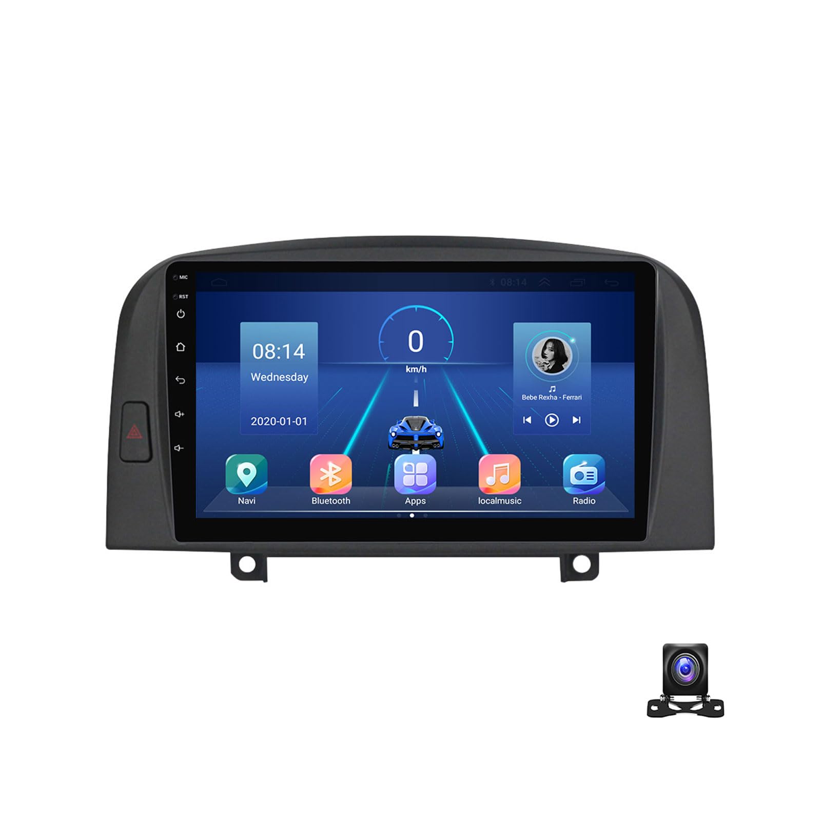 Autoradio Carplay pour Sonata NF 2004-2008 idéal pour vos trajets quotidiens