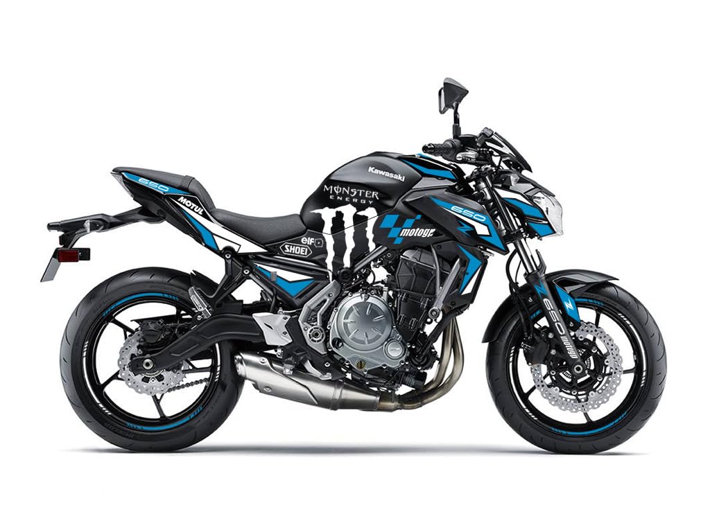 Amazon.com - Compatible for Kawasaki Z650 2017-2019 Graphics Kit