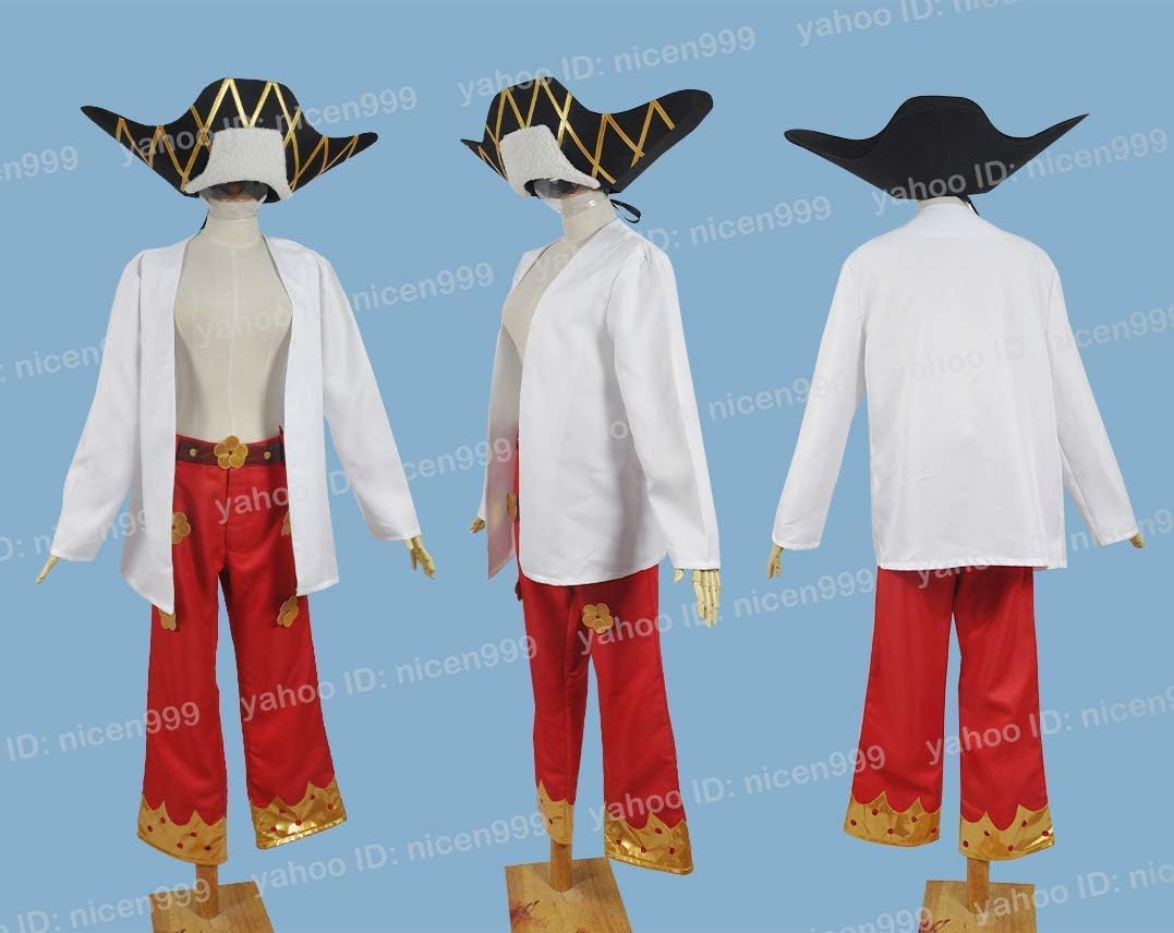 Amazon One Piece ワンピース ドンキホーテ海賊団 ディアマンテ風 コスプレ衣装 コスプレ 仮装 通販