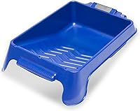 Marshalltown Heavy-Duty 1-Gallon Paint Tray - Solvent-Resistant Non-Stick, Brush Magnet, 9-Inch Roller Compatible, Easy Pour Spouts