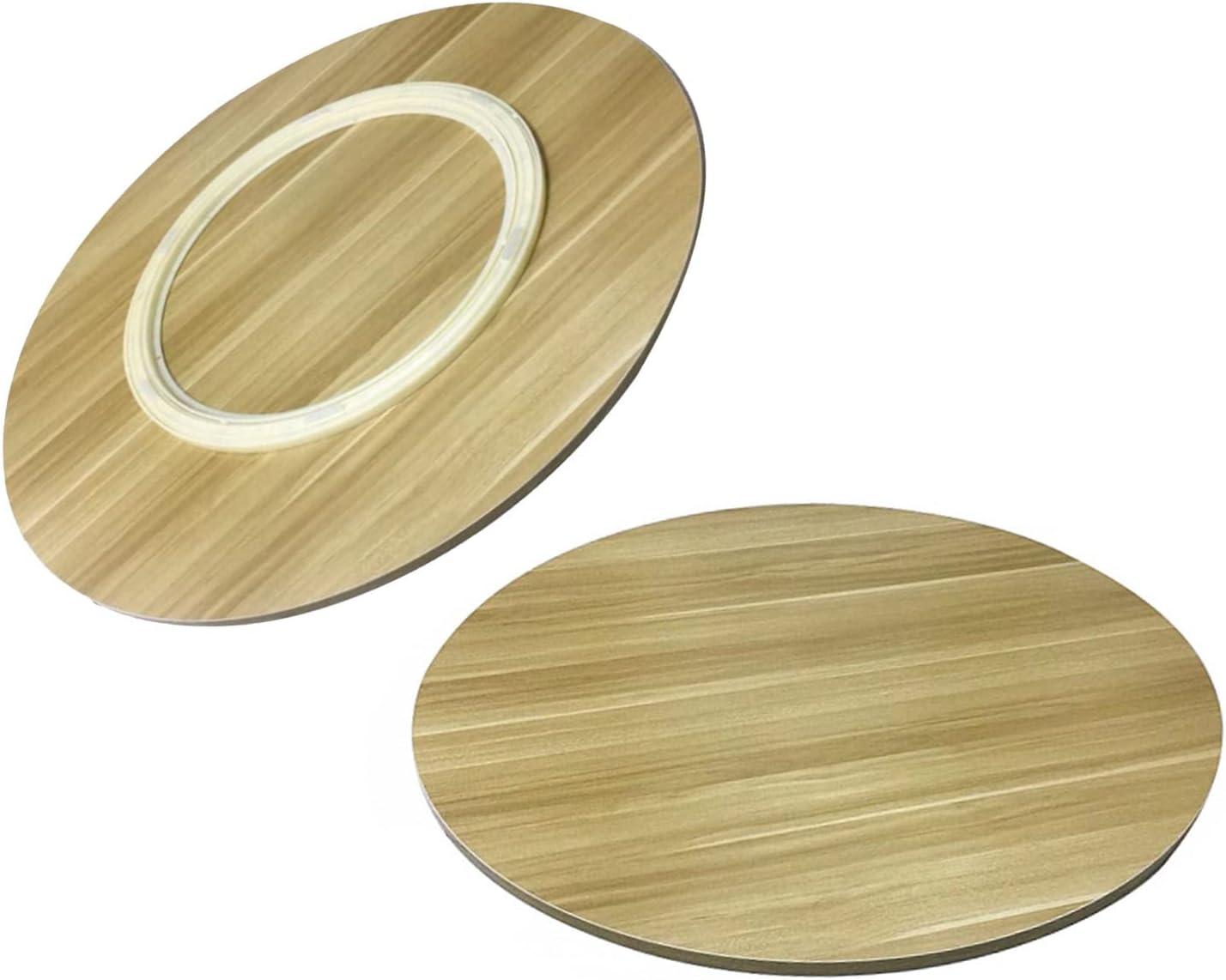 Large Wooden Turntable Lazy Susan, Wood Dining Table