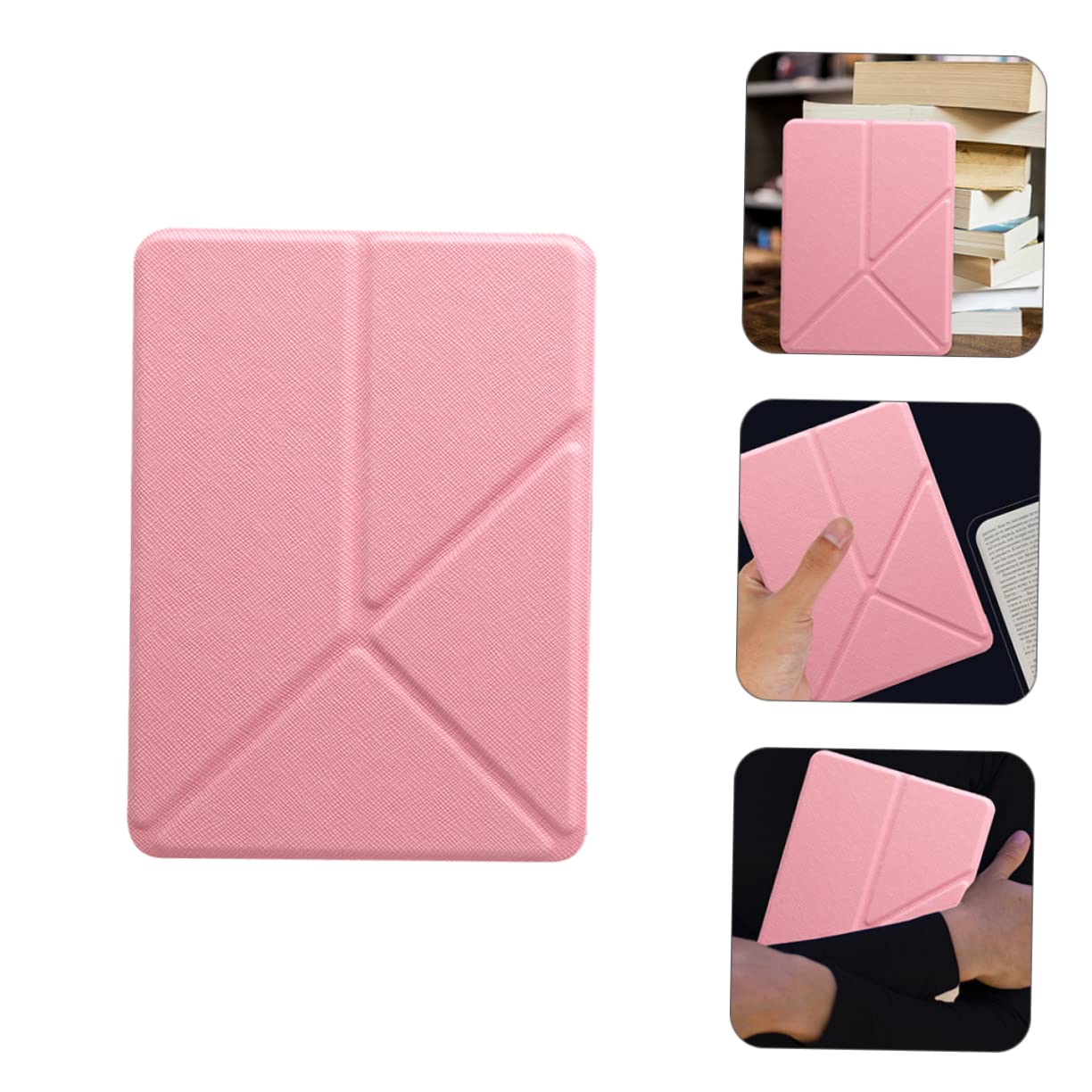 KOMBIUDA 3pezzi Custodia Protettiva Per-book Compatibile Con ª Generazione Design Semplice e Riattivazione Automatica Protezione Anti- e Comfort Per Lettura Mano