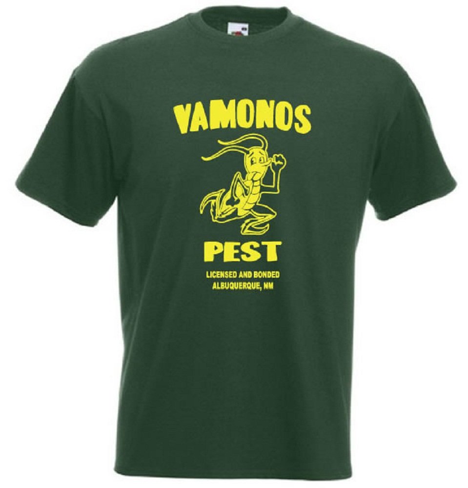 T-shirt Vintage Los Pollos Hermanos Breaking Bad - Walter White Heisenberg - Coton