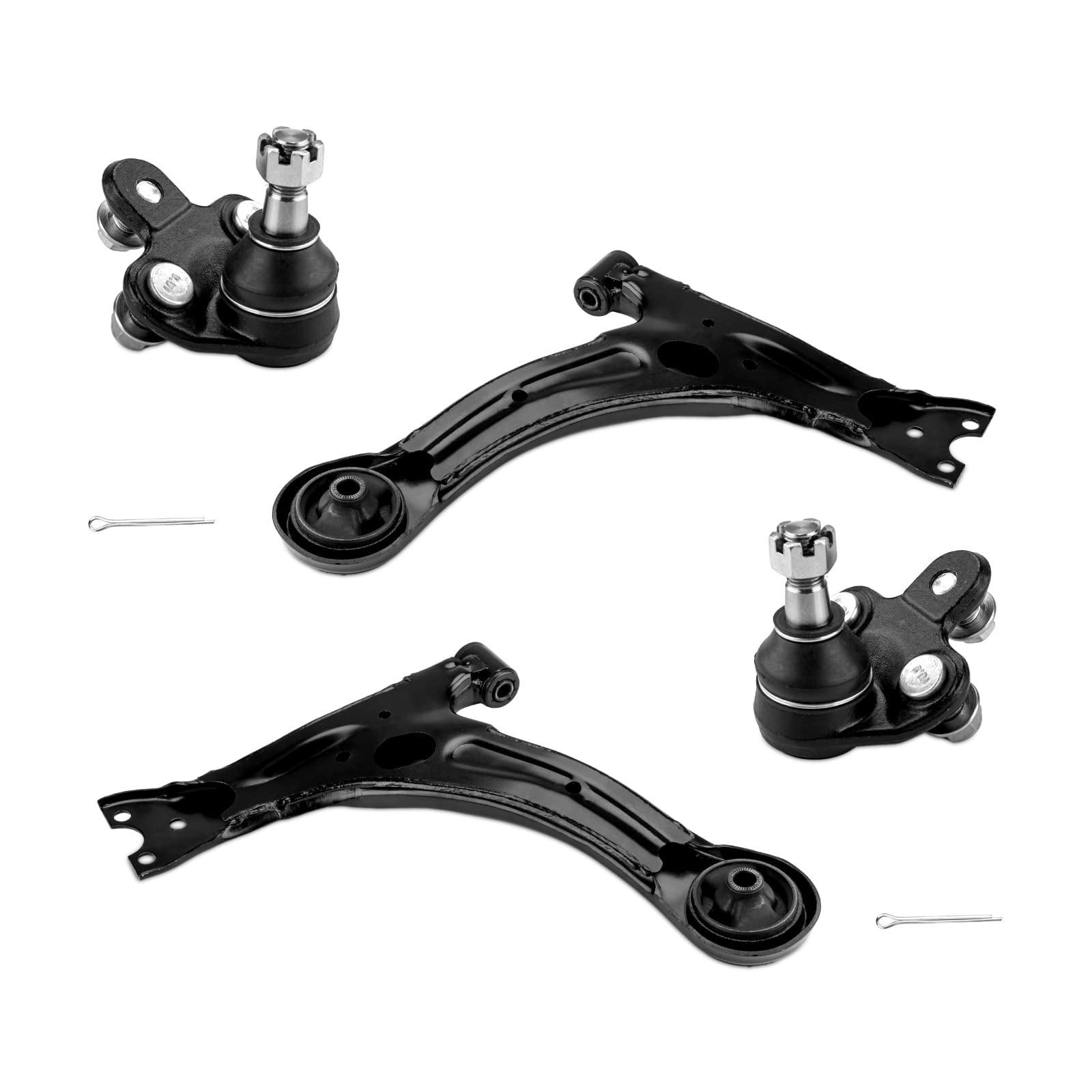 4pc Front Lower Control Arms 2003-2013 Corolla S;L;LE;CE;XRS;Base;XLESuspension Arm Kit