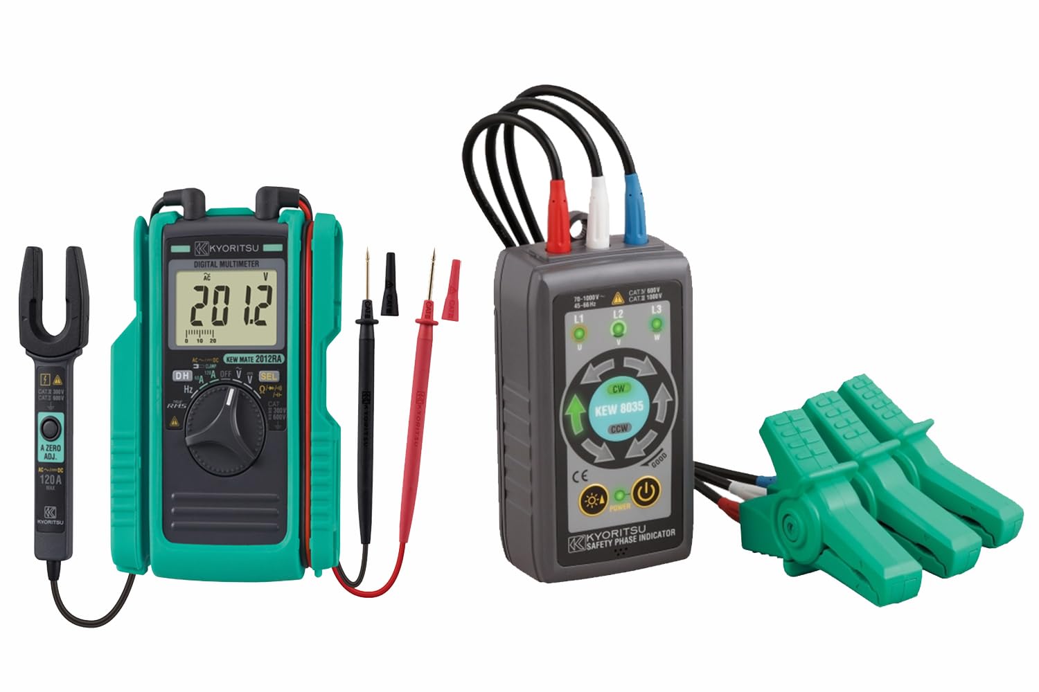 新品 共立電気計器　デジタルクランプ　セット Amazon | 共立電気計器 （KYORITSU） KEWMATE 2012RA(AC/DCクランプ