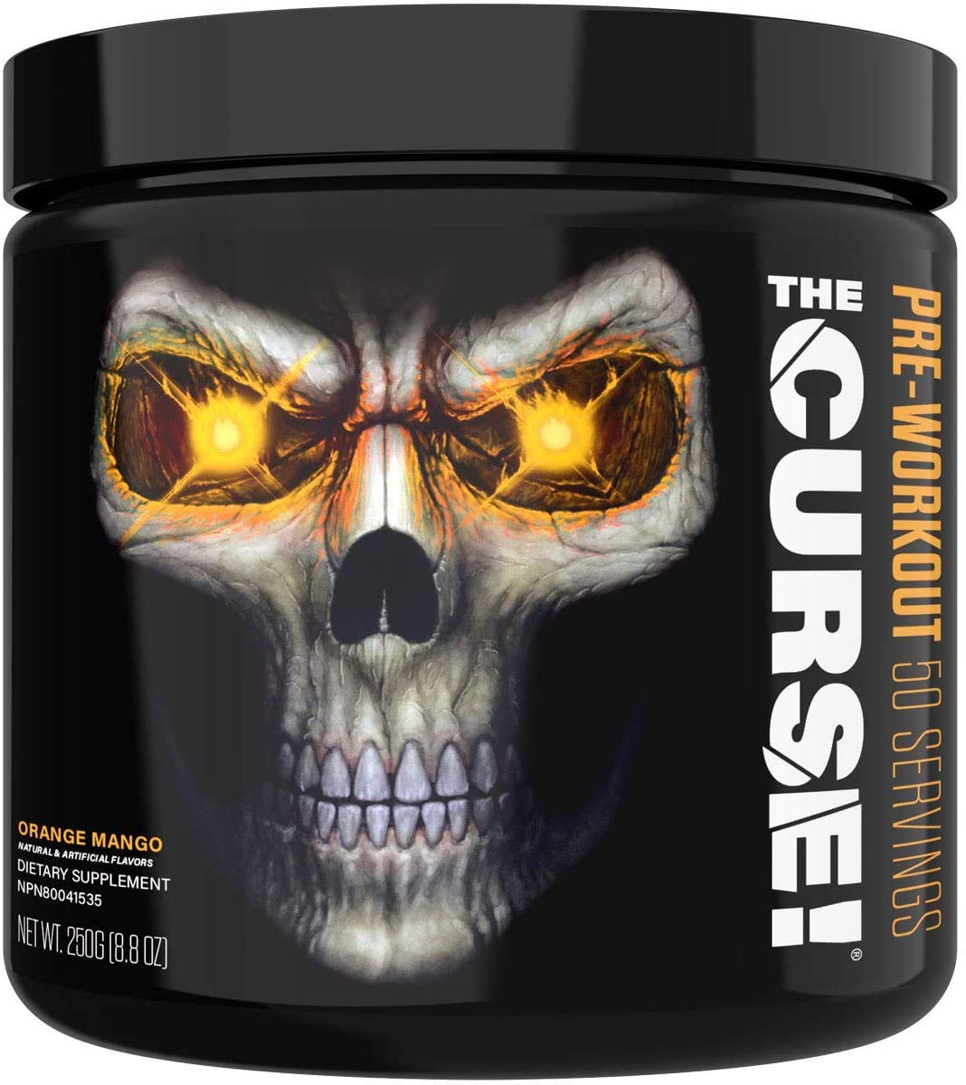 JNX SPORTS The Curse Pre Workout 50 Servings Orange Mango Flavor