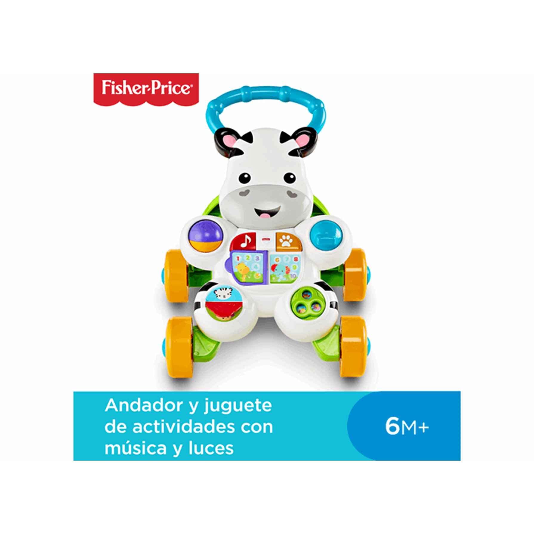 Fisher-Price Zebra Walker, wersja: hiszpański, DLD87