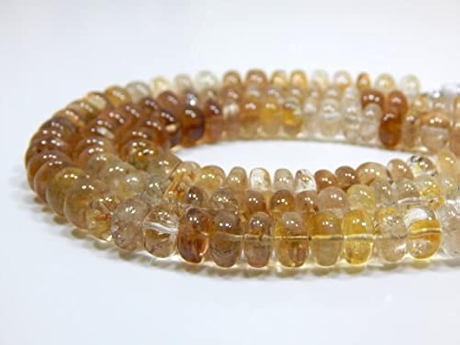 Imperial az perles rondelles lisses 9.4mm, la pierre naturelle pour réparer et créer vos bijoux