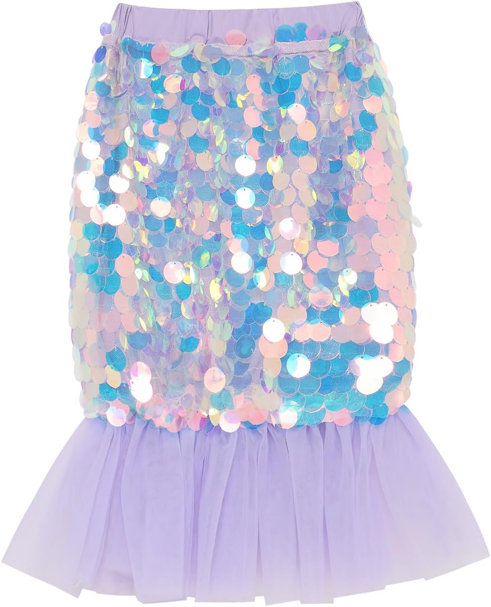 Toddler & Girls Sparkle Sequin Mermaid Skirt