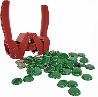 The Red Beauty Bottle Capper With Green Oxygen Barrier Crown Caps-144 Count