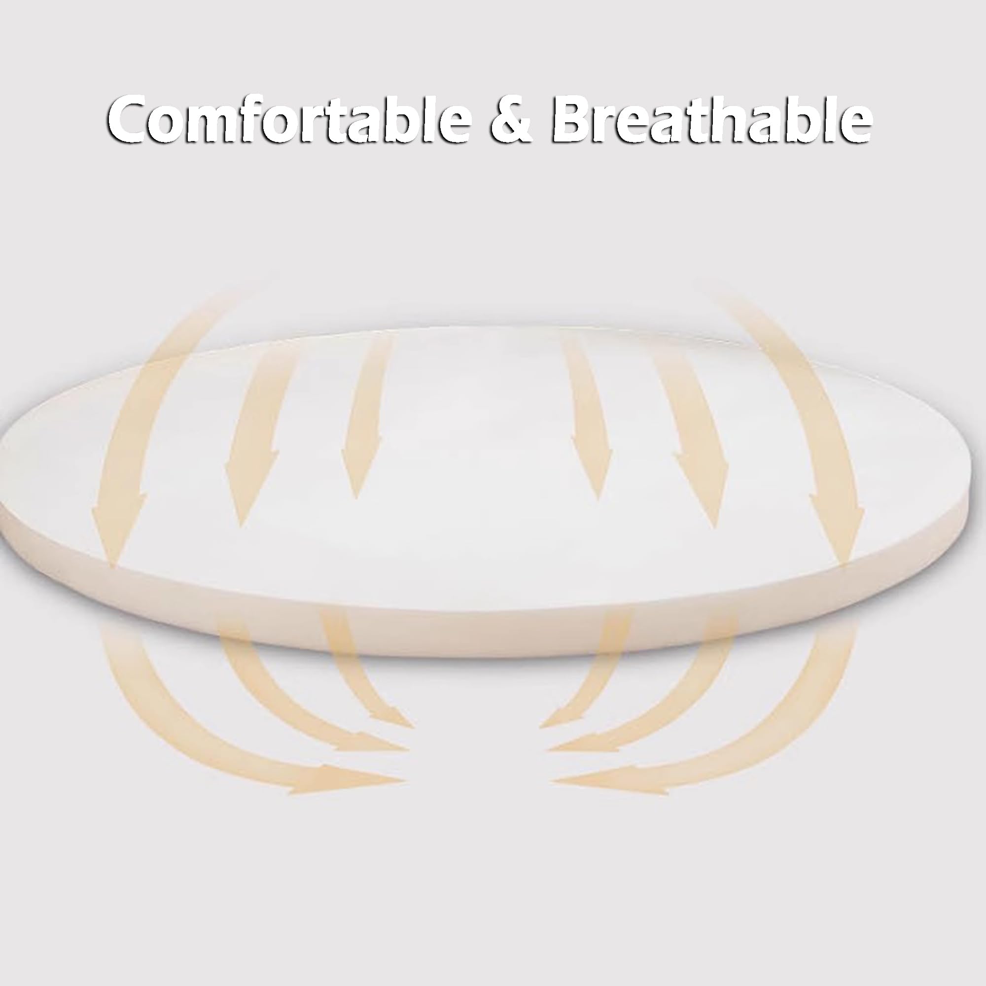 Espuma para tapicería, hoja de espuma blanca de alta densidad, acolchado redondo para silla, cojines de repuesto de espuma firme, acolchado de espuma gruesa para cama de mascotas, sillones,