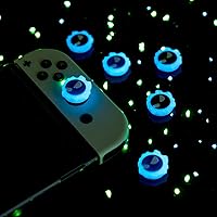 Vista 6 de Yocore Purple Devil Thumb Grips - Soft Silicone Joystick Caps for SwitchOLEDSwitch Lite, 4 Pcs