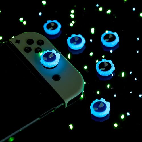 Miniatura 6 de Yocore Purple Devil Thumb Grips - Soft Silicone Joystick Caps for SwitchOLEDSwitch Lite, 4 Pcs