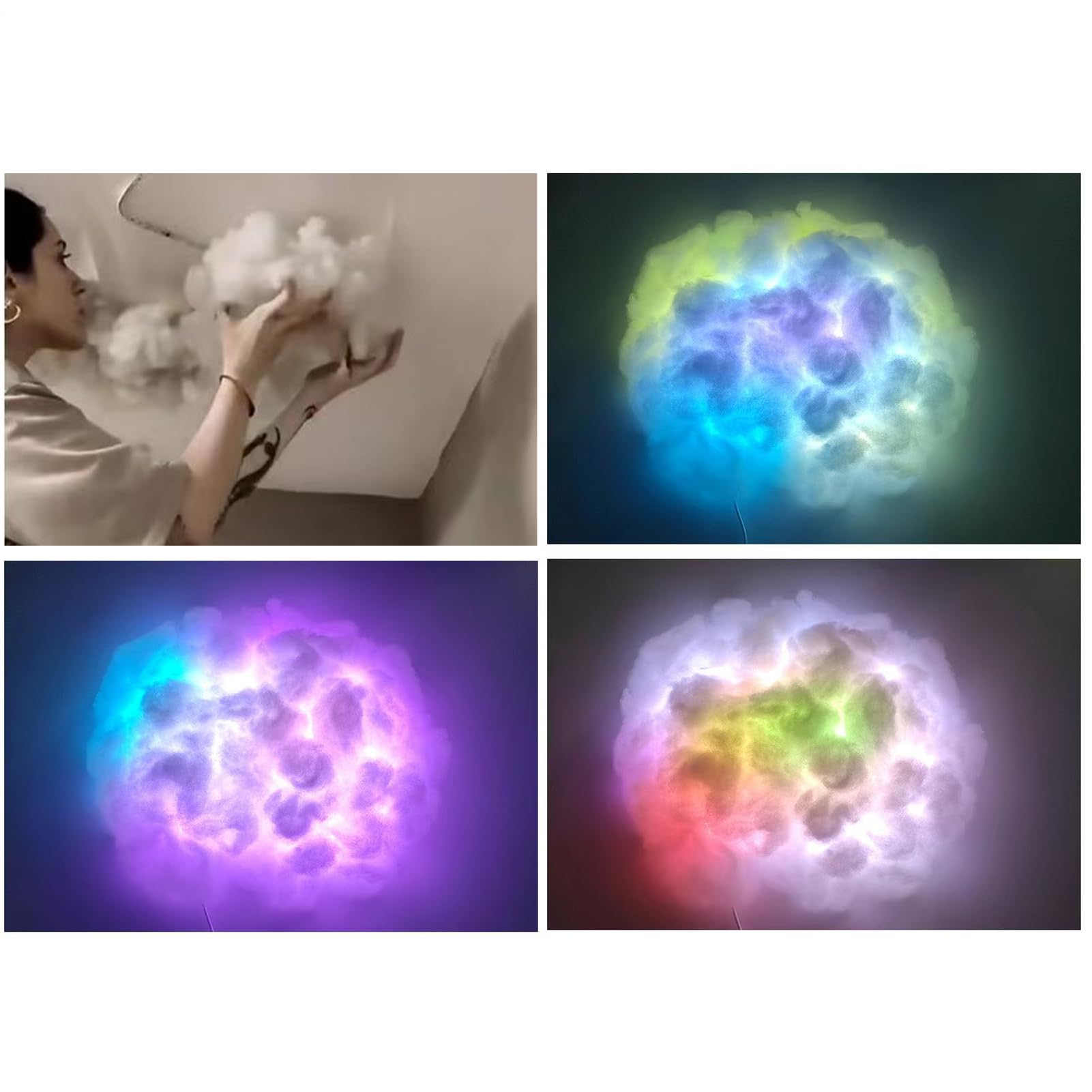 LED para Casa Decorativa Multicolor Con Sincronización Musical USB