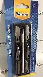Estilete Especial, Western, Precisão, 6 Pontas, 13 cm