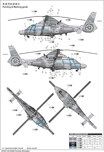 Miniatura 3 de Trumpeter Panther Helicopter (escala 1/35)