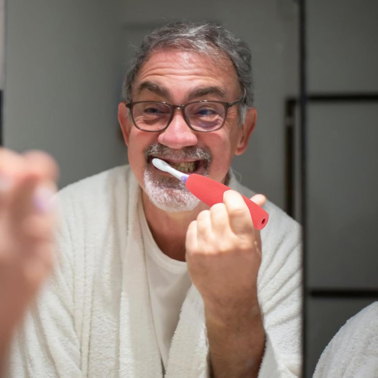 Tubos de mango de espuma: ampliadores de agarre engrosados, soportes para cubiertos versátiles, fundas ligeras para herramientas de asistencia | Mejora de la vida diaria de apoyo para personas mayores