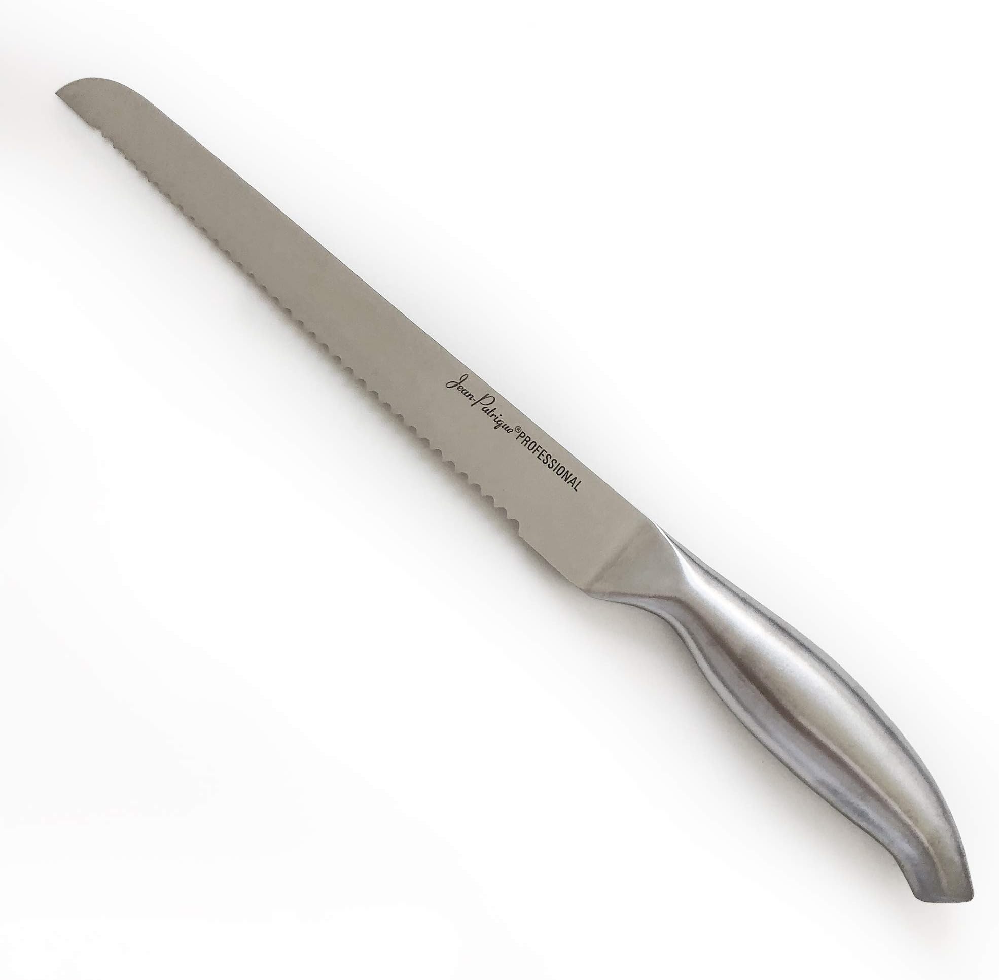 Chopaholic Bread Knife - 9" | Homemade Bread and Pastry Knife with Sharp Serrated Blade and a Sleek, Ergonomic Stainless Steel Handle | from