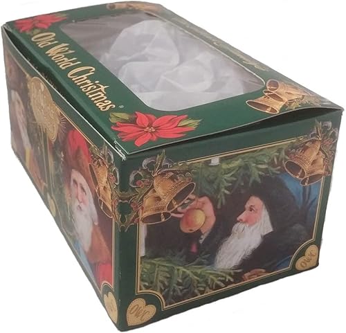 Miniatura 10 de Adornos navideños del viejo mundo colección animal adornos soplados de vidrio para árbol de Navidad Fawn