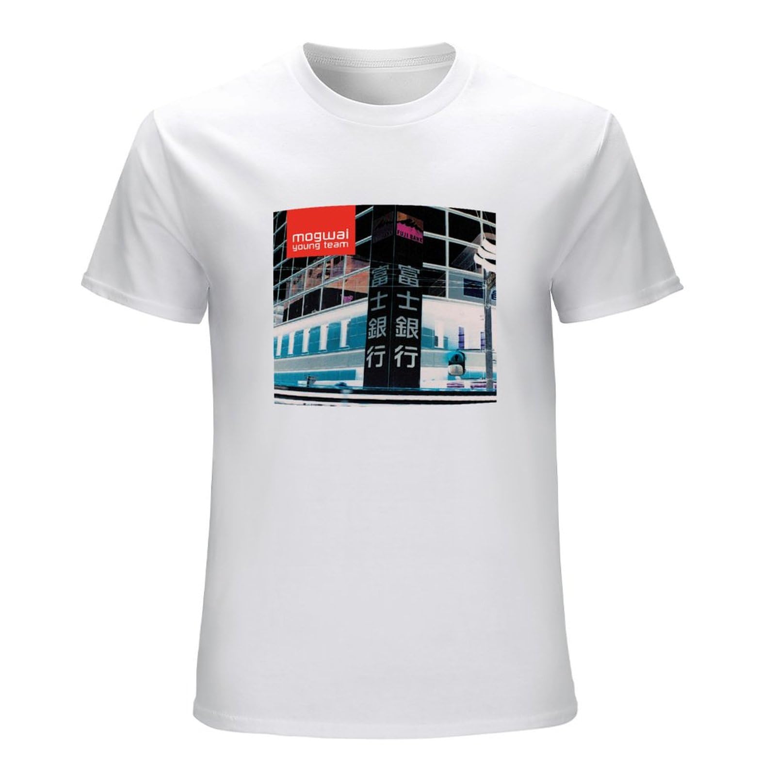 Mogwai T Shirt Young Team Vinyl cd Cover White M