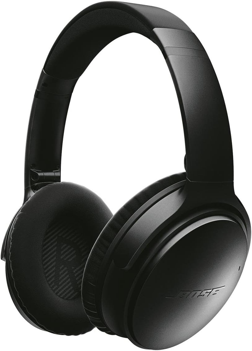 Bose 759944-0010 QuietComfort 35 (Series I) Auriculares inalámbricos con cancelación de ruido, color negro