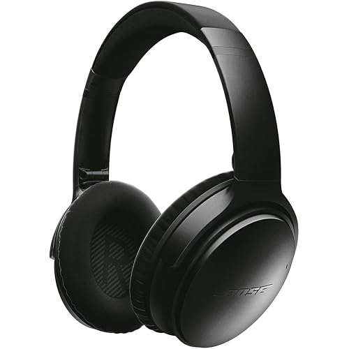 Bose 759944-0010 QuietComfort 35 (Series I) Wireless Headphones, Noise Cancelling - Black