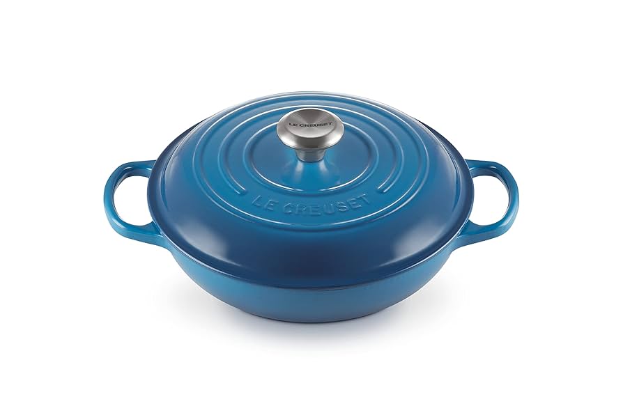 Amazon.com: Le Creuset Enameled Cast Iron Signature Braiser