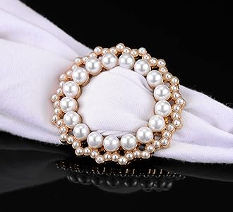 Clip De Anillo De Bufanda Floral De Pera, Clips De Camisa Para Mujer, Clips De Bufanda Para Bufandas De Seda, Anillos De Hebilla De Bufanda Para Mujer, Clip De Cárdigan, Anillos