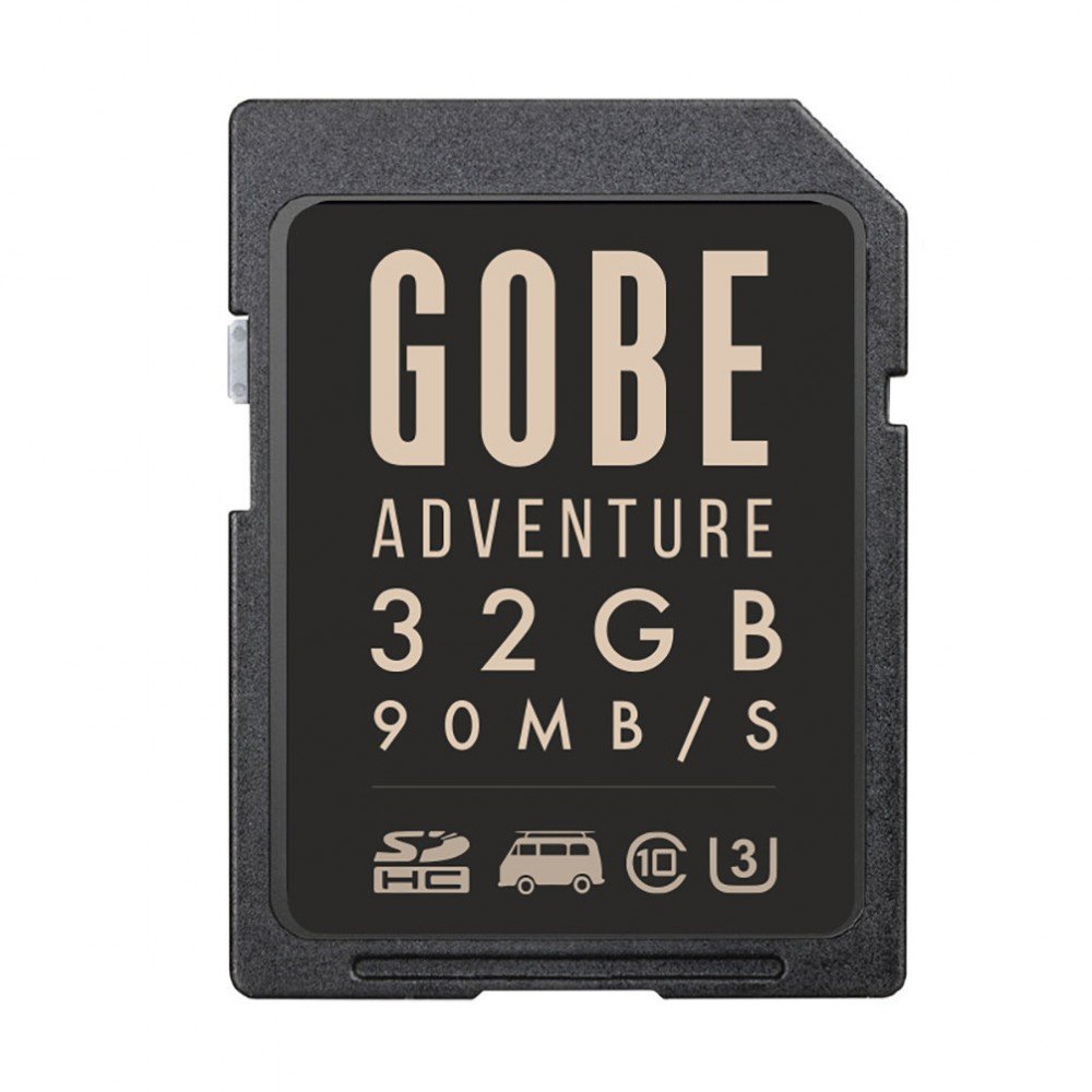 Gobe Adventure 32GB SDHC 90MB/s UHS-3 SD Memory Card
