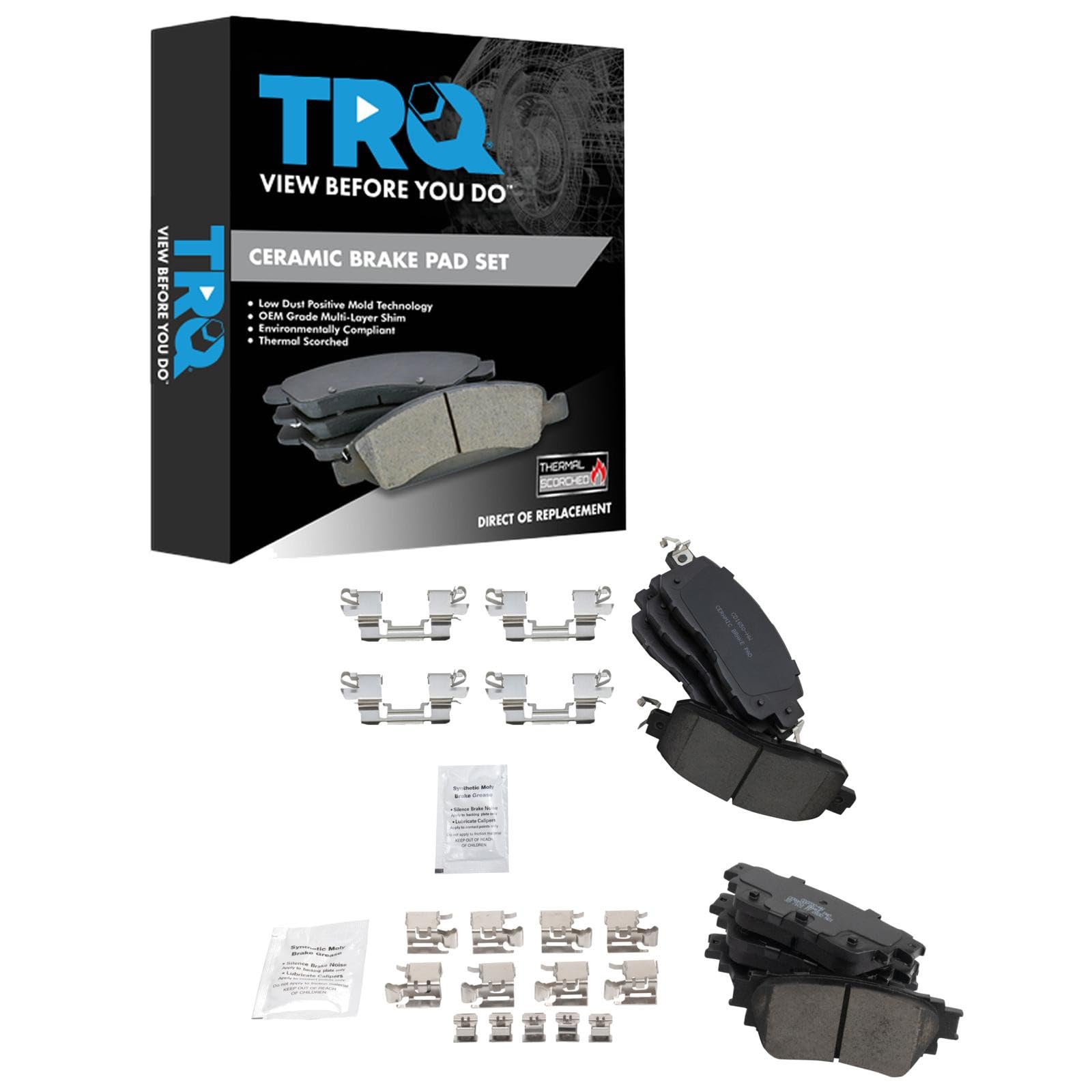 TRQ BFA82229 Brake Pads