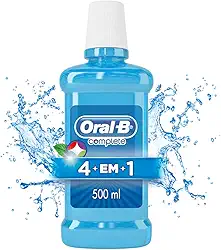 Oral-B Enxaguante Bucal Complete 4em1 Menta Refrescante com Flúor 500 ml