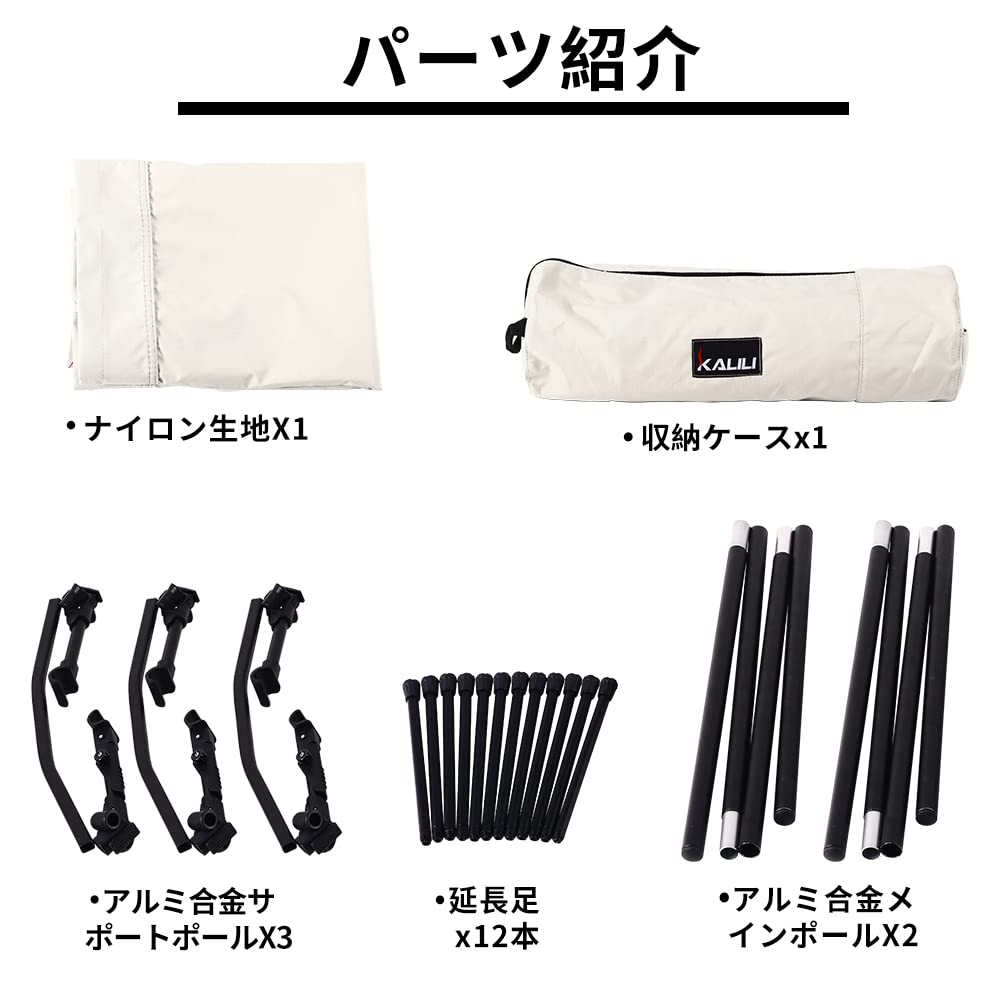 Amazon.co.jp: kalili 折り畳み式ベッド アウトドア用 コット 7075 