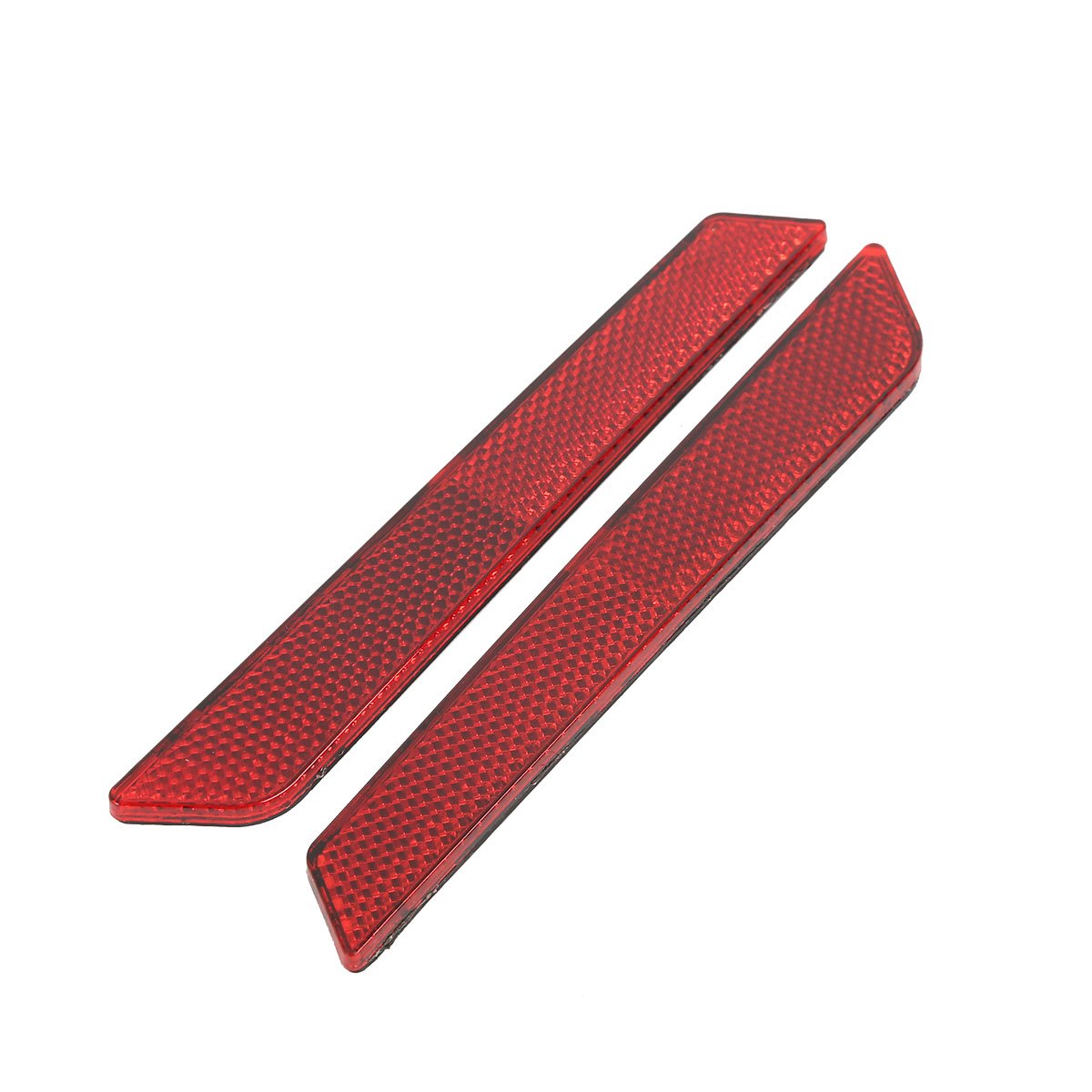 XMT-MOTO Hard Bag Saddlebag Latch Cover RED Reflector Compatible fits fits for Harley Touring Road Street Glide Custom Sport Bike models 2014-2023