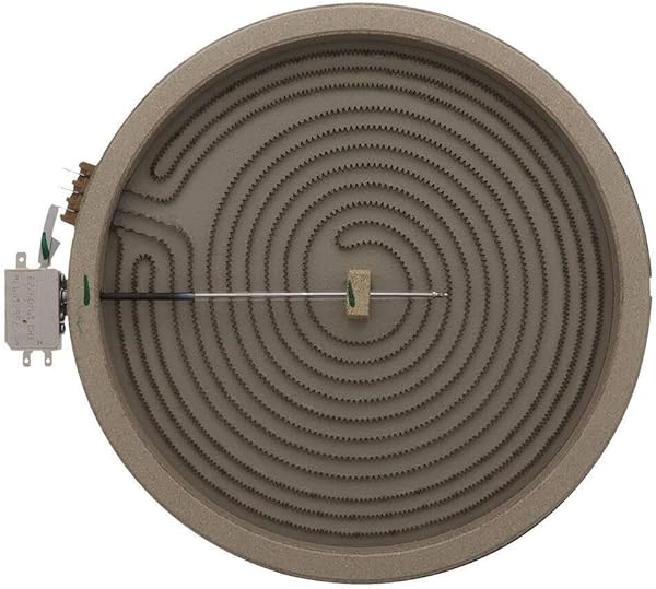 Radiant Cooktop Element Dual Stove Burner for GE JB640SR1SS JB640SR2SS JB640SR3SS JB640SR4SS JB640SR5SS JB640SR6SS JB640SR7SS JB640SR8SS JB645CP1BB JB645CP1WW JB645CP2BB JB645CP2WW